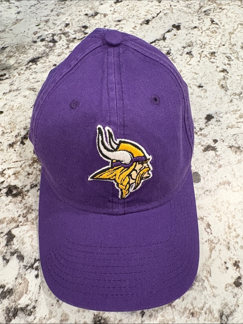 NFL Purple Minnesota Vikings Logo Baseball Cap